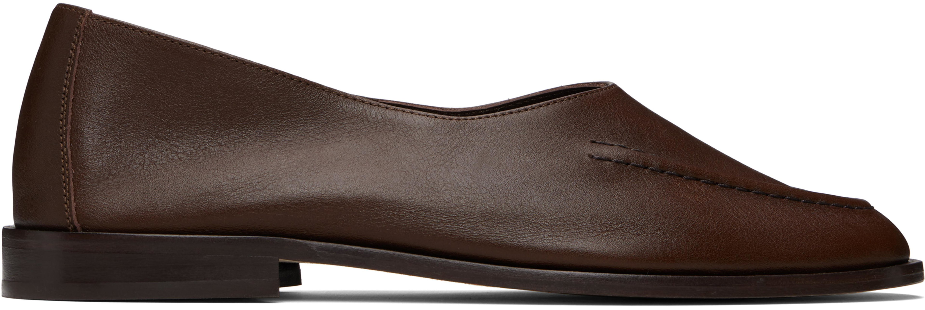 Brown Juliol Winter Loafers by HEREU