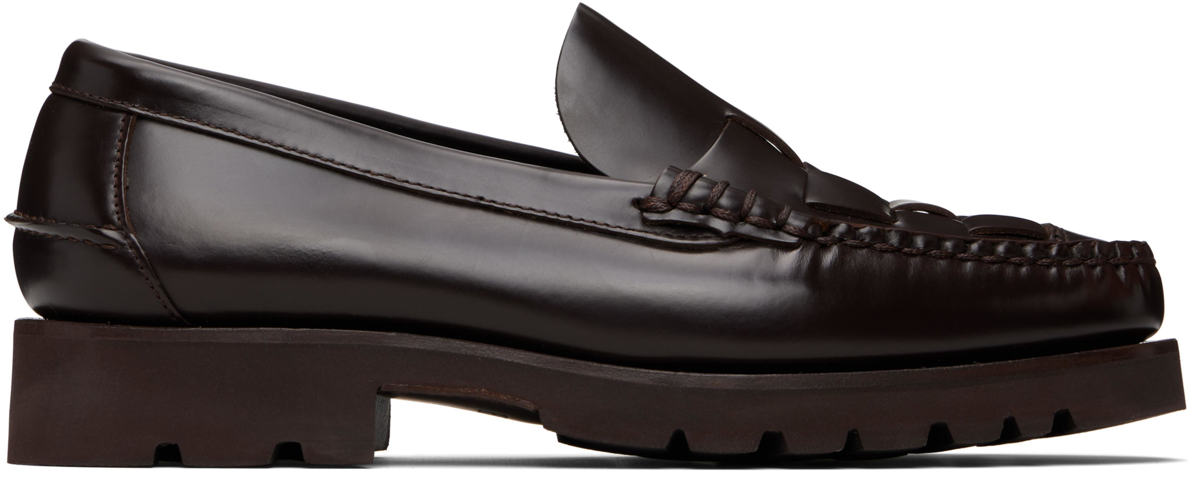Brown Nombela R Sport Loafers by HEREU