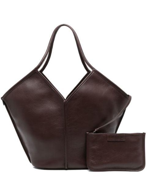 Callela leather tote bag by HEREU