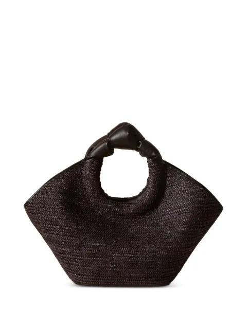Castell  raffia  tote bag by HEREU