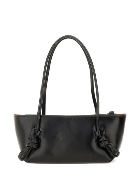 Fleca knot-detail leather shoulder bag by HEREU