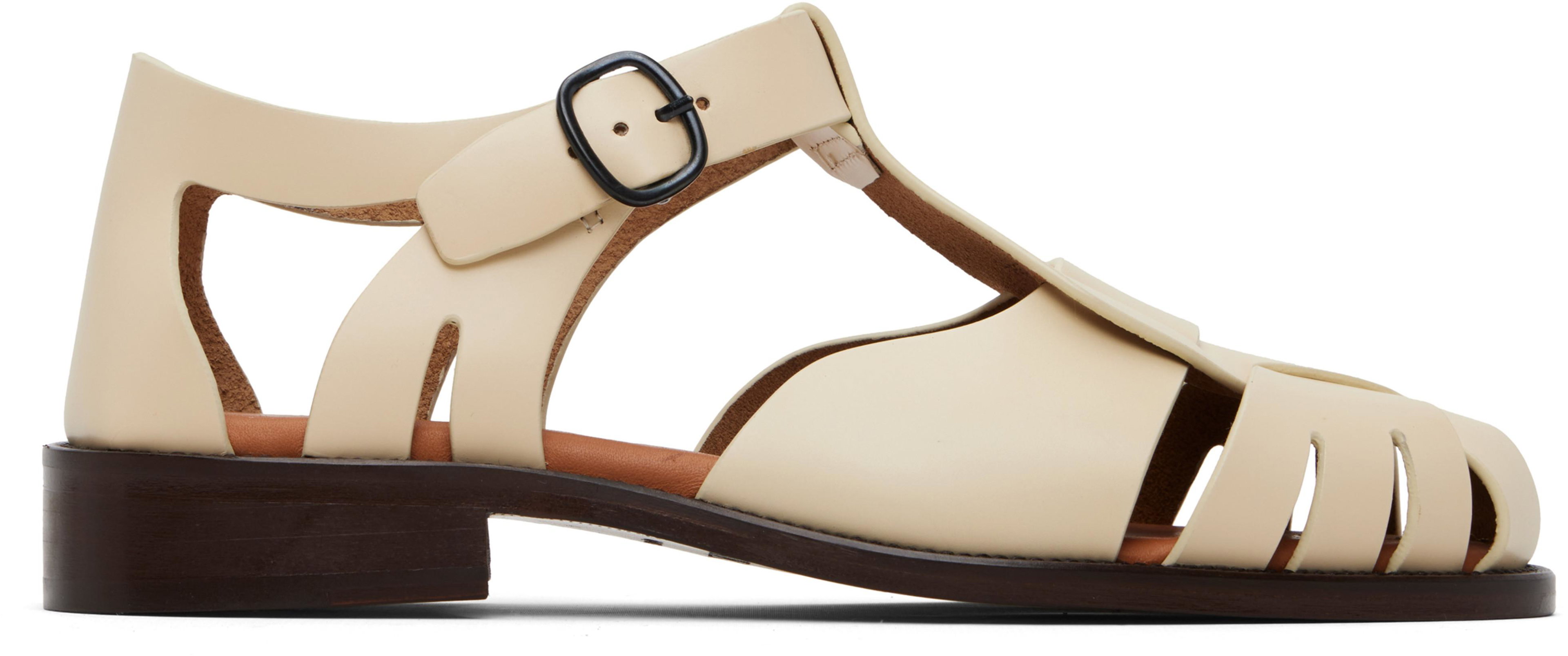 Off-White Pesca Sandals by HEREU