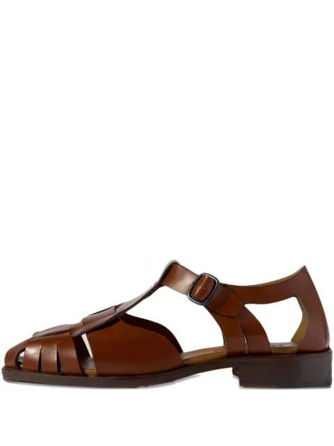 Pesca woven cut-out sandals by HEREU