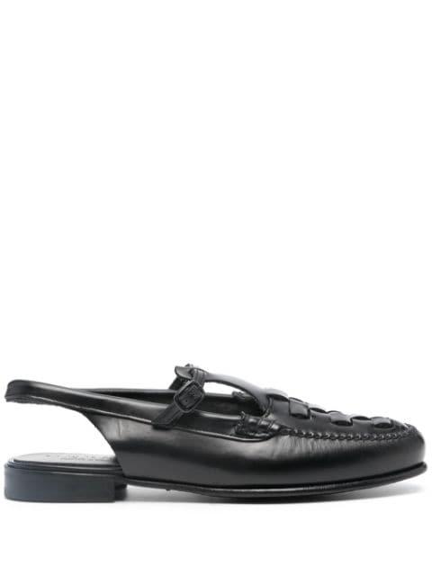 Roqueta leather slippers by HEREU