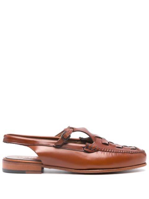 Roqueta leather slippers by HEREU