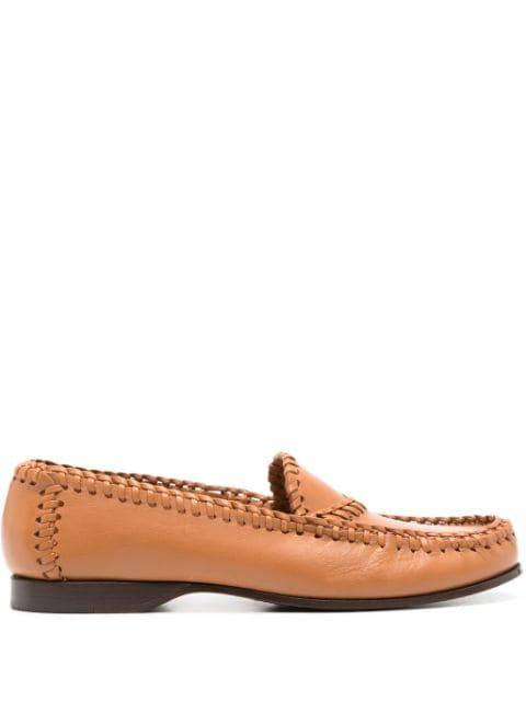 Sastre leather loafers by HEREU