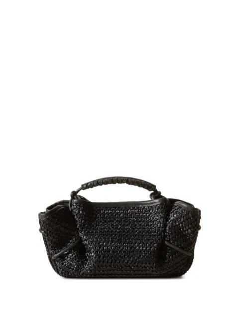 mini Arta raffia tote bag by HEREU