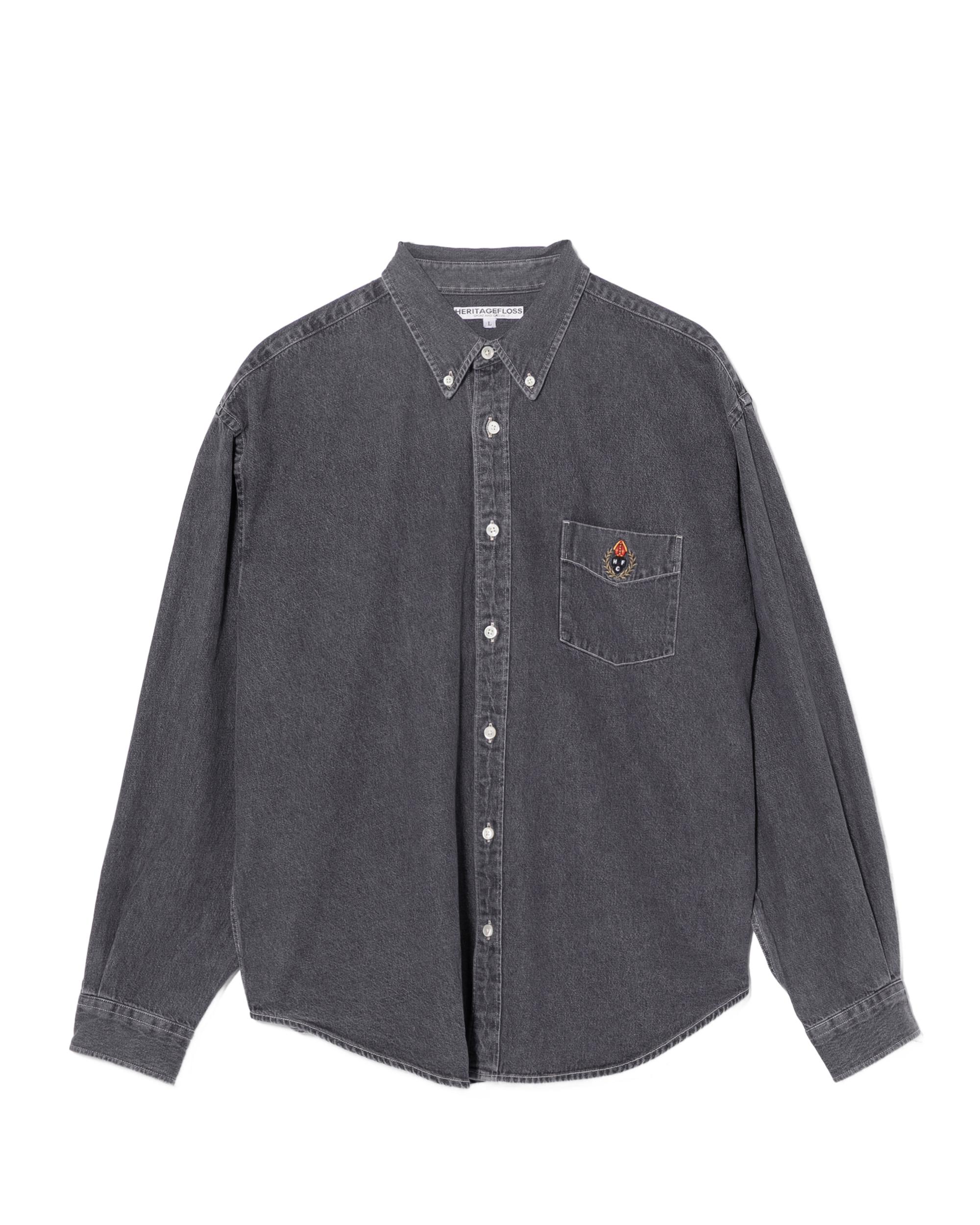 Embroidered logo shirt by HERITAGEFLOSS