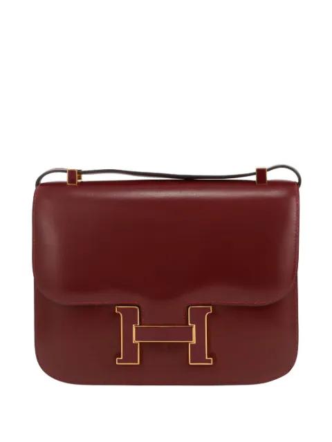1982 Constance leather crossbody bag by HERMES 