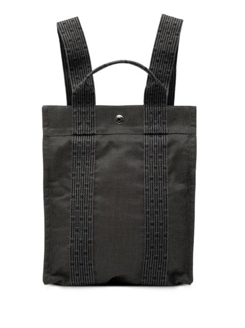 1990-2010 Canvas Herline PM backpack by HERMES 