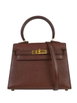 1992 mini 20 Kelly leather tote bag by HERMES 