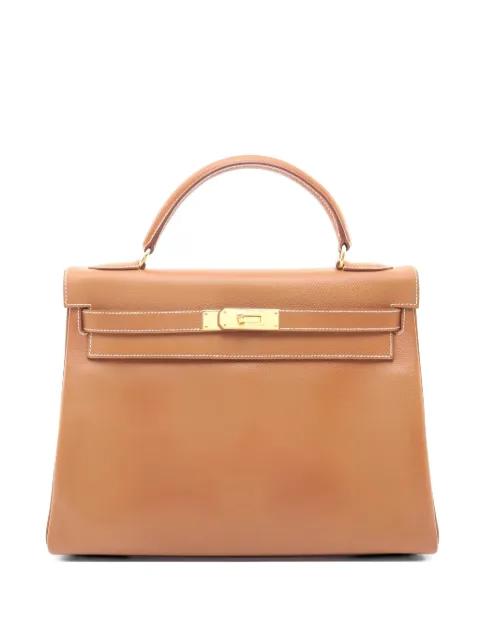 1995 32 Kelly top-handle leather tote bag by HERMES 