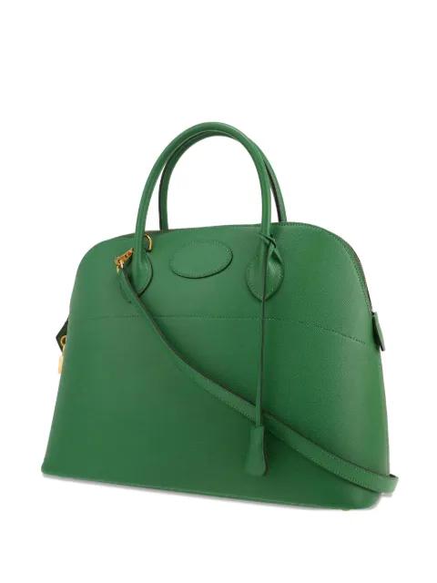 1995 Bolide 35 leather tote bag by HERMES 