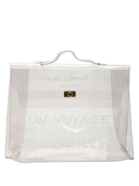 1997 Vinyl Souvenir De L Exposition Kelly handbag by HERMES 1997 Vinyl Souvenir De L Exposition Kelly handbag by HERMES