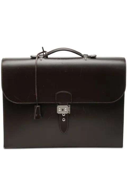 2000-2014 Box Calf Sac A Depeches 38 business bag by HERMES 