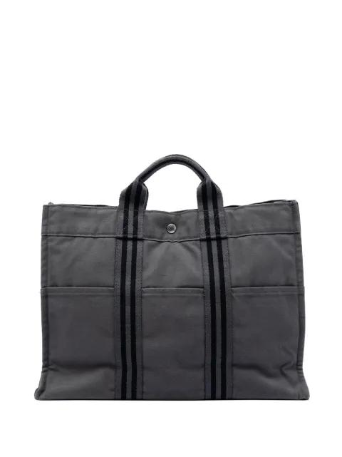 2000-2015 Canvas Fourre Tout MM tote bag by HERMES 