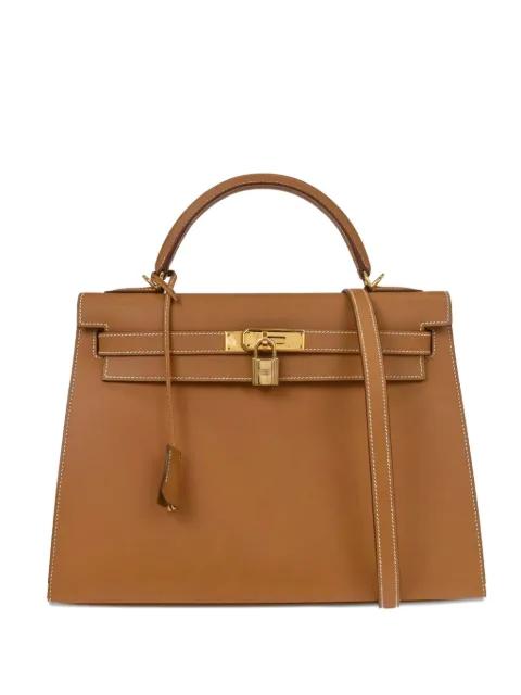2000 32 Kelly Sellier leather tote bag by HERMES 2000 32 Kelly Sellier leather tote bag by HERMES