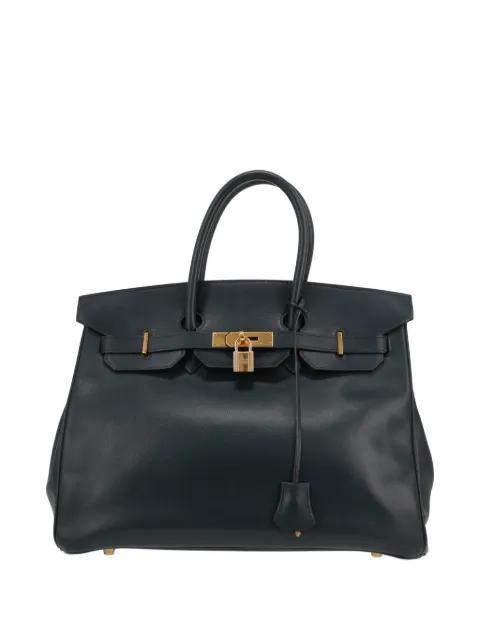 2000 Birkin 35 Courchevel leather handbag by HERMES 