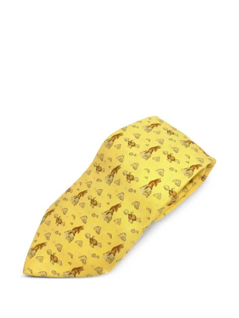 2000 silk tie by HERMES 