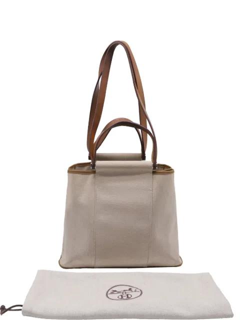 2000s 32 Toile Officier Cabag tote bag by HERMES 