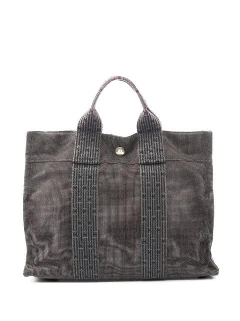 2000s Hermès canvas tote bag by HERMES 