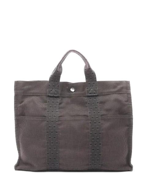 2000s MM Yale Line canvas tote bag by HERMES 