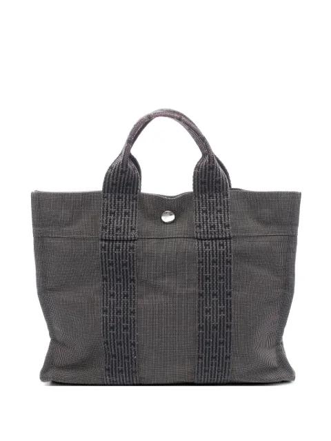 2000s PM Yale Line canvas tote bag by HERMES 