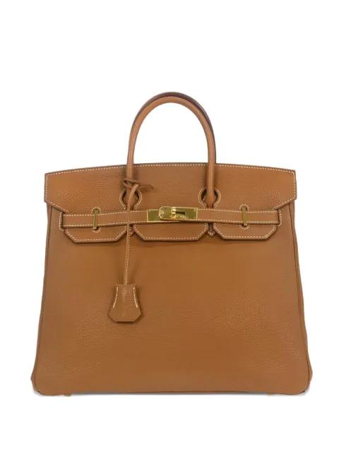 2001 32 Haut a Courroies leather handbag by HERMES 