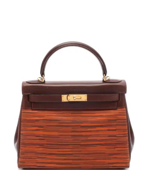 2001 Kelly leather handbag by HERMES 