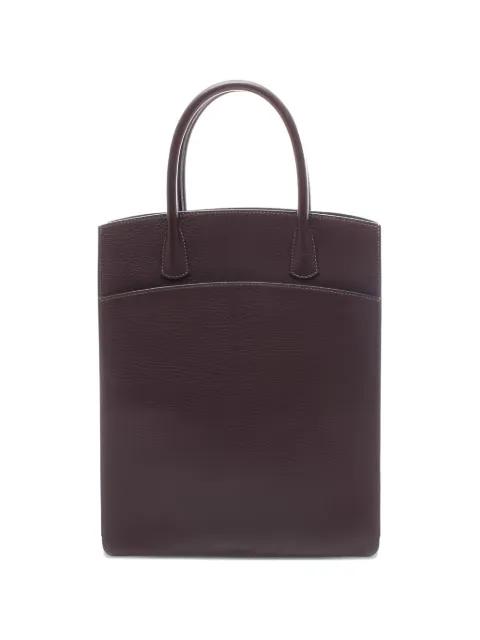 2002 fjord leather tote bag by HERMES 