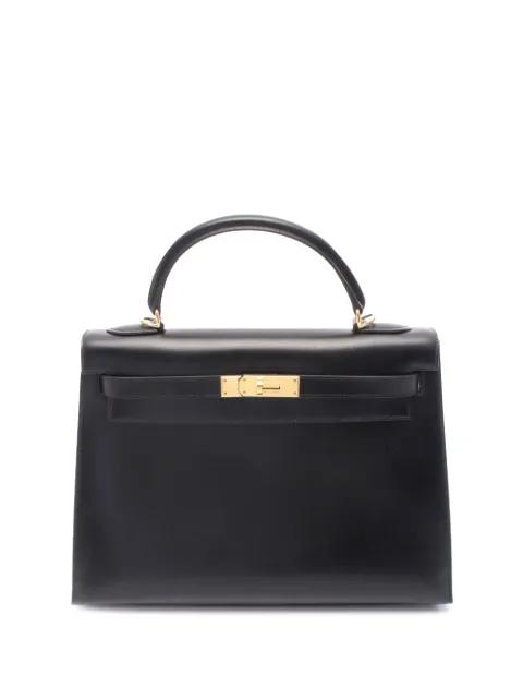 2003 Box Calf Kelly II Sellier 32 handbag by HERMES 