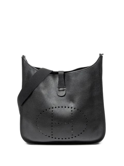 2004 Evelyne II perforated shoulder bag by HERMES 