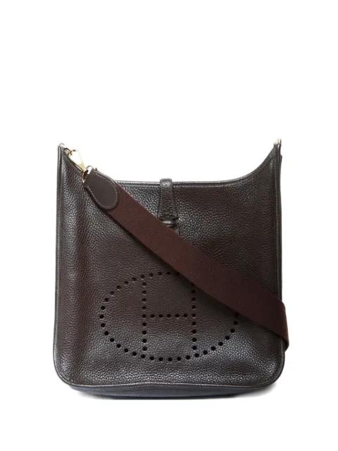 2004 PM Evelyn leather shoulder bag by HERMES 