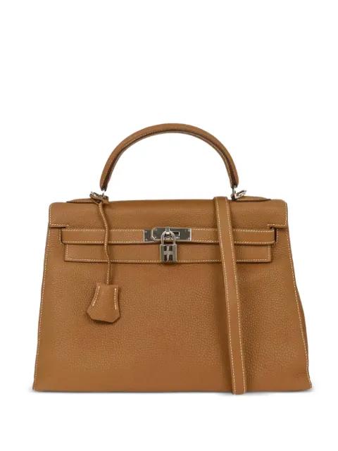 2005 32 Kelly Sellier two-way leather tote bag by HERMES 2005 32 Kelly Sellier two-way leather tote bag by HERMES
