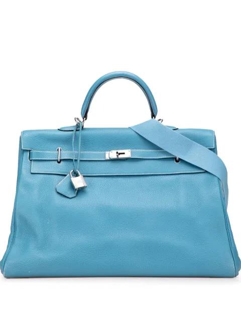 2005 Clemence Kelly II Relax 50 Voyage travel bag by HERMES 