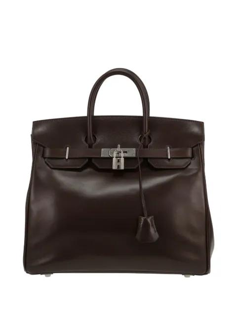 2006 Haut à Courroies 32 leather handbag by HERMES 