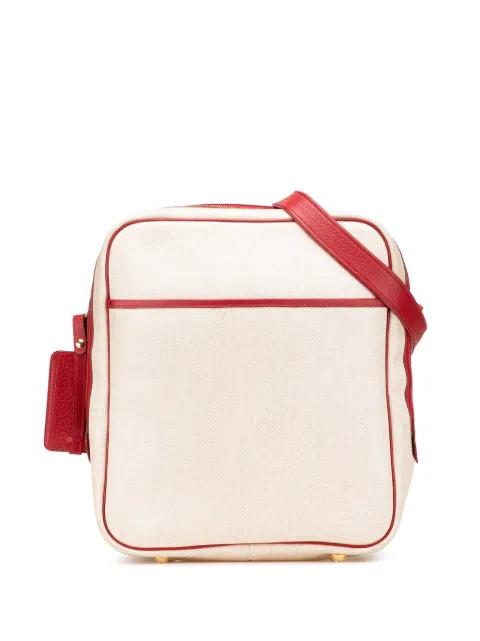 2007-2020 Toile and Clemence Victoria Messenger Bag crossbody bag by HERMES 