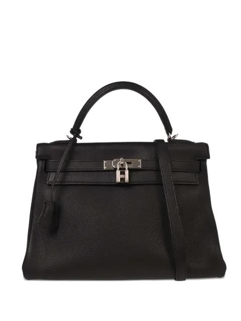 2007 Kelly 32 leather tote bag by HERMES 