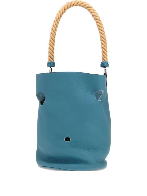 2007 Mangeoire leather bucket bag by HERMES 