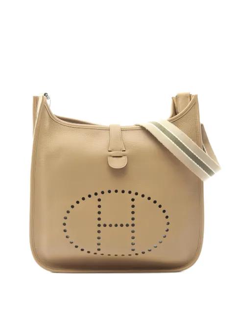 2008 GM Evelyn leather shoulder bag by HERMES 