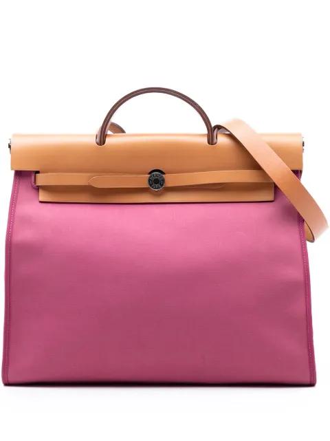 2009-2014 Toile Herbag Zip 31 satchel by HERMES 