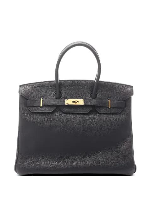 2009 birkin 35 leather tote bag by HERMES 