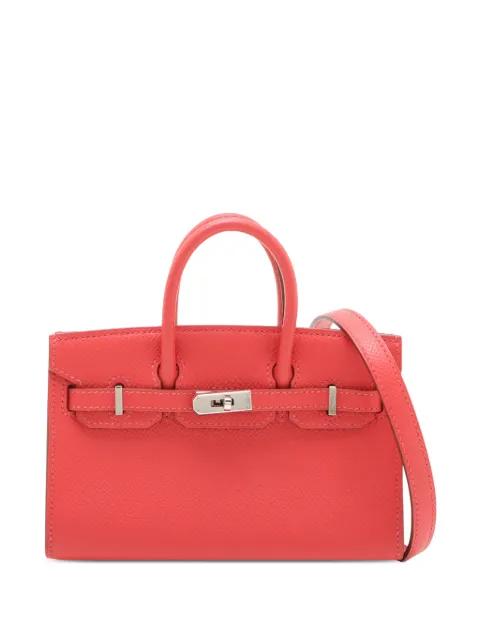 2010 Micro Epsom Birkin Sellier 15 satchel by HERMES 