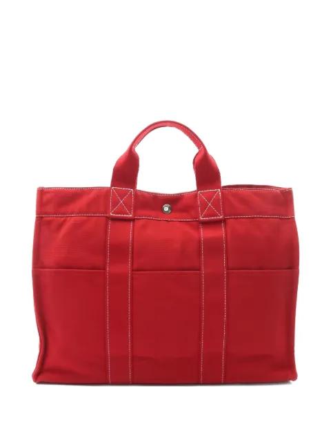 2010s Sac Deauville MM tote bag by HERMES 
