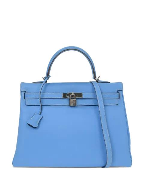 2011 35 Epsom Kelly strap tote bag by HERMES 