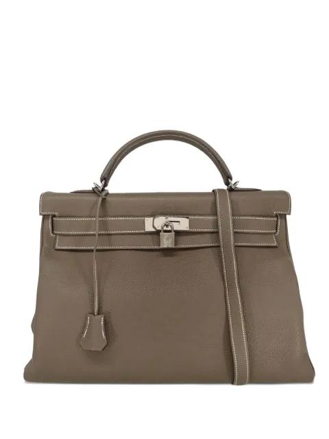 2011 40 Kelly Retourne leather handbag by HERMES 