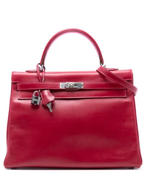 2011 Box Calf Verso Kelly II Retourne 35 satchel by HERMES 