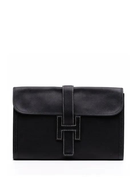 2012 Evergrain Jige PM clutch bag by HERMES 