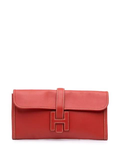 2012 Swift Jige Elan 29 clutch bag by HERMES 