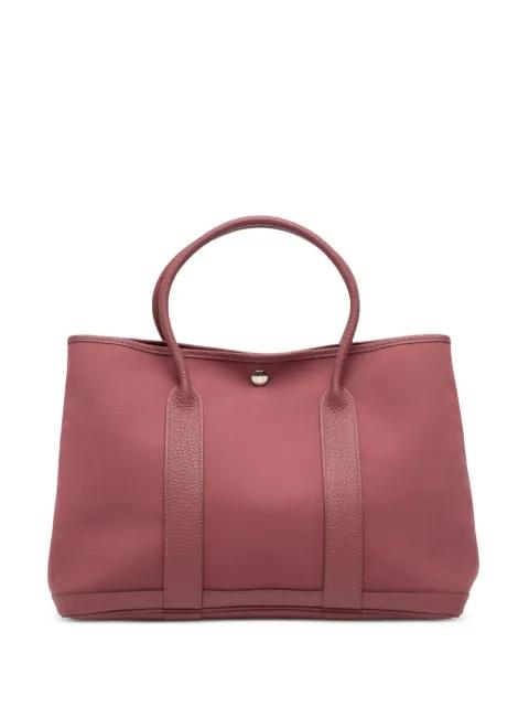 2012 Toile and Negonda Garden Party 36 tote bag by HERMES 